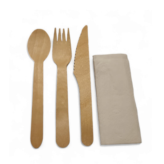 Wooden Utensils - 20 packets